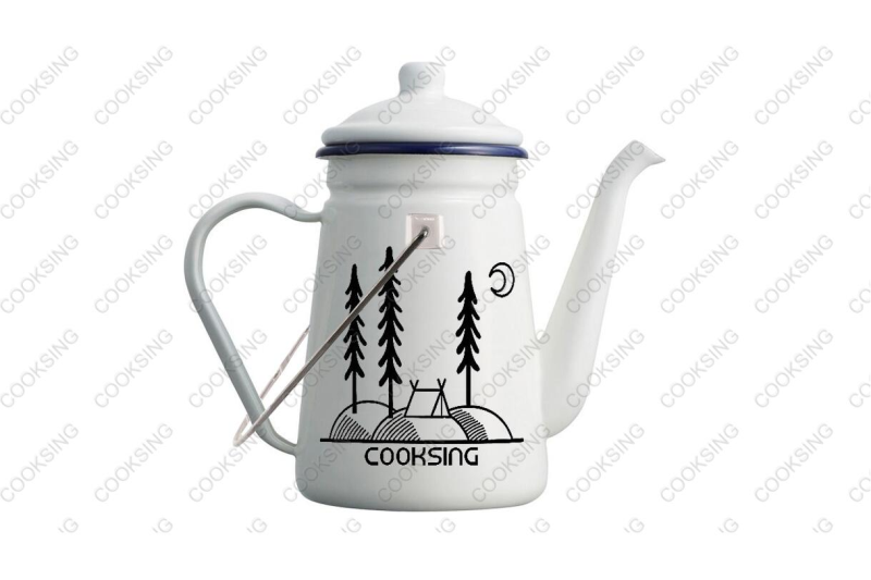 Enamel Camping Teapot Kettle